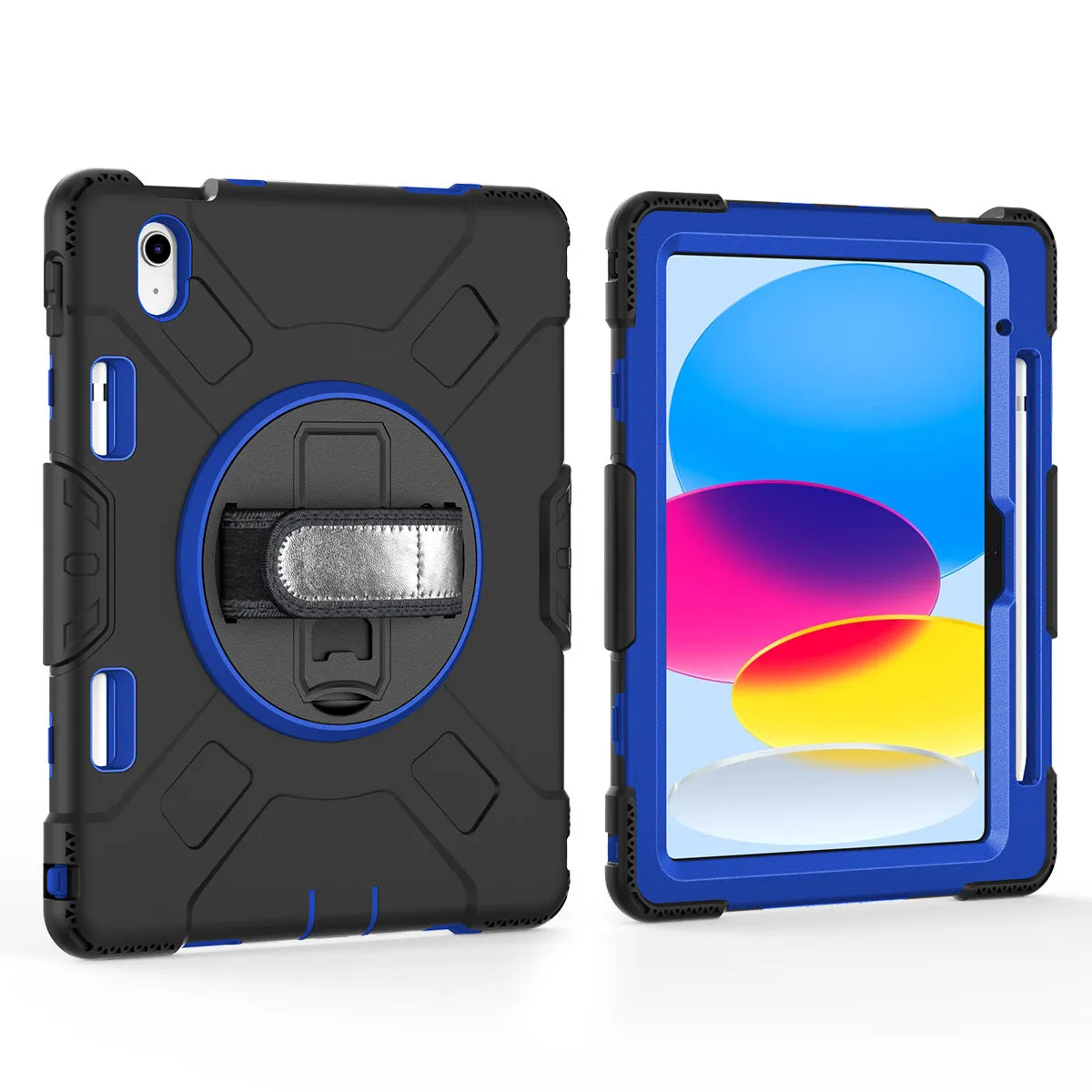 10.9 Inch IPad Case With 360° Swivel Stand And Handle For iPad 10th Generation