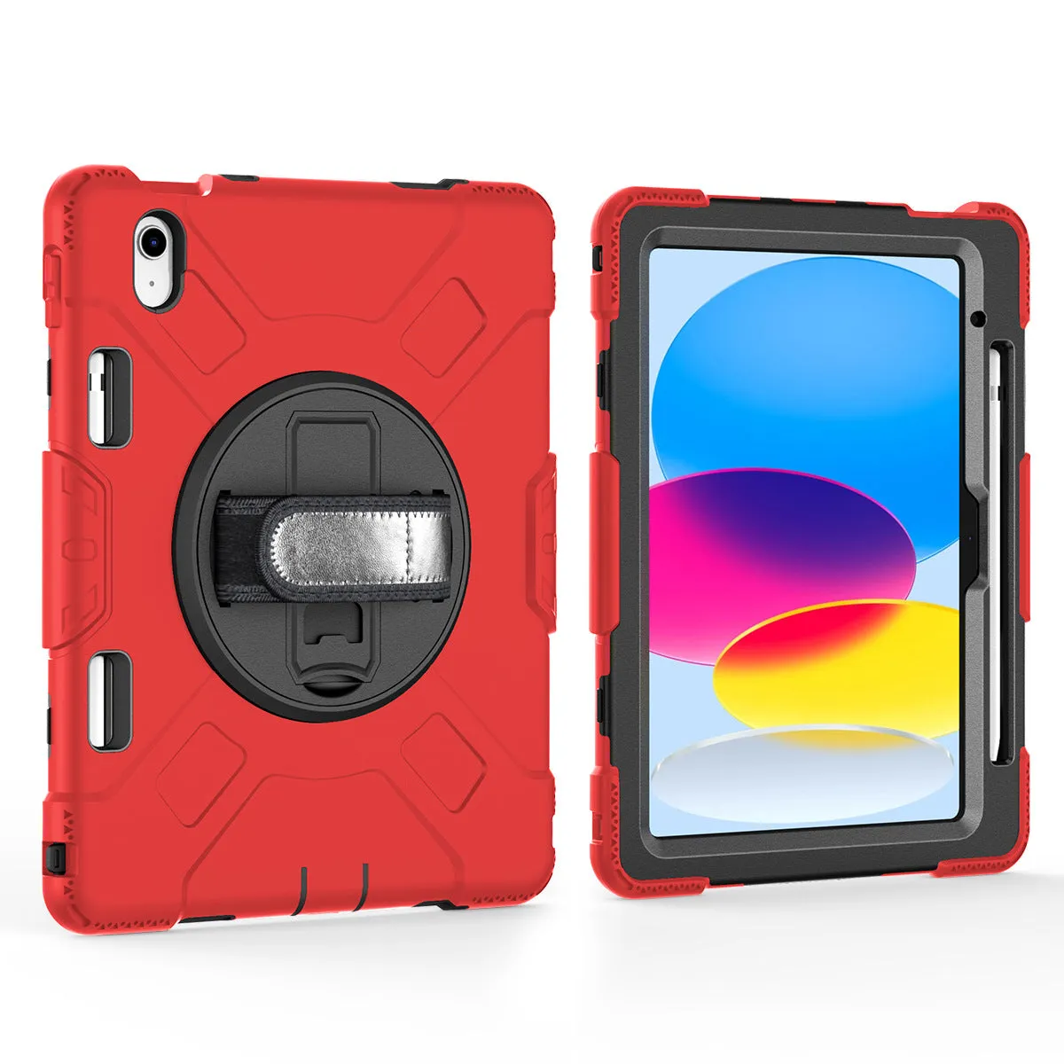 10.9 Inch IPad Case With 360° Swivel Stand And Handle For iPad 10th Generation