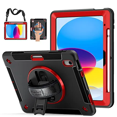 10.9 Inch IPad Case With 360° Swivel Stand And Handle For iPad 10th Generation