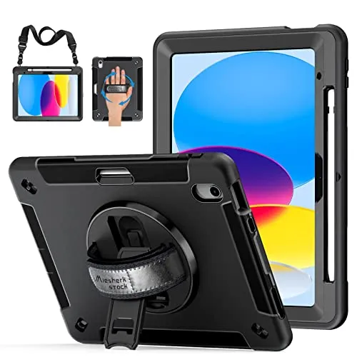 10.9 Inch IPad Case With 360° Swivel Stand And Handle For iPad 10th Generation