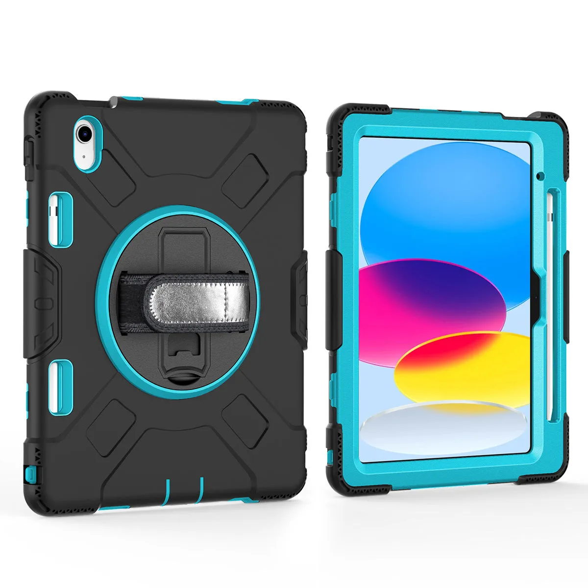 10.9 Inch IPad Case With 360° Swivel Stand And Handle For iPad 10th Generation