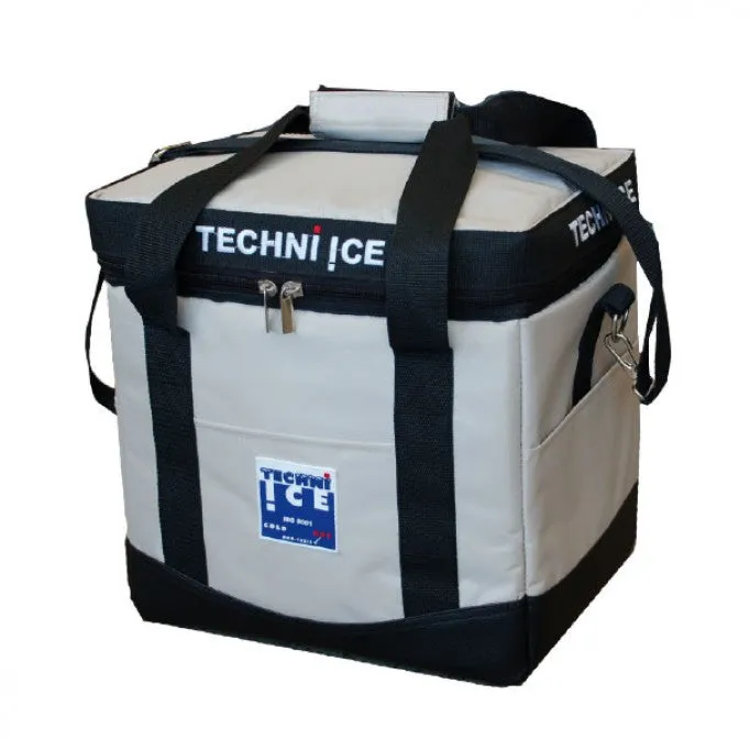 23L   34L Techni Ice High Performance Cooler Bag Combo - Grey