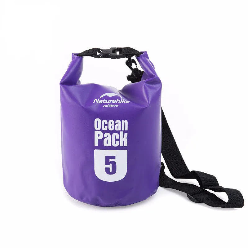 26cm 5L 500D Ocean Pack Wading  Waterproof Beach Swimming Dry bag - Free Shipping to N.A.