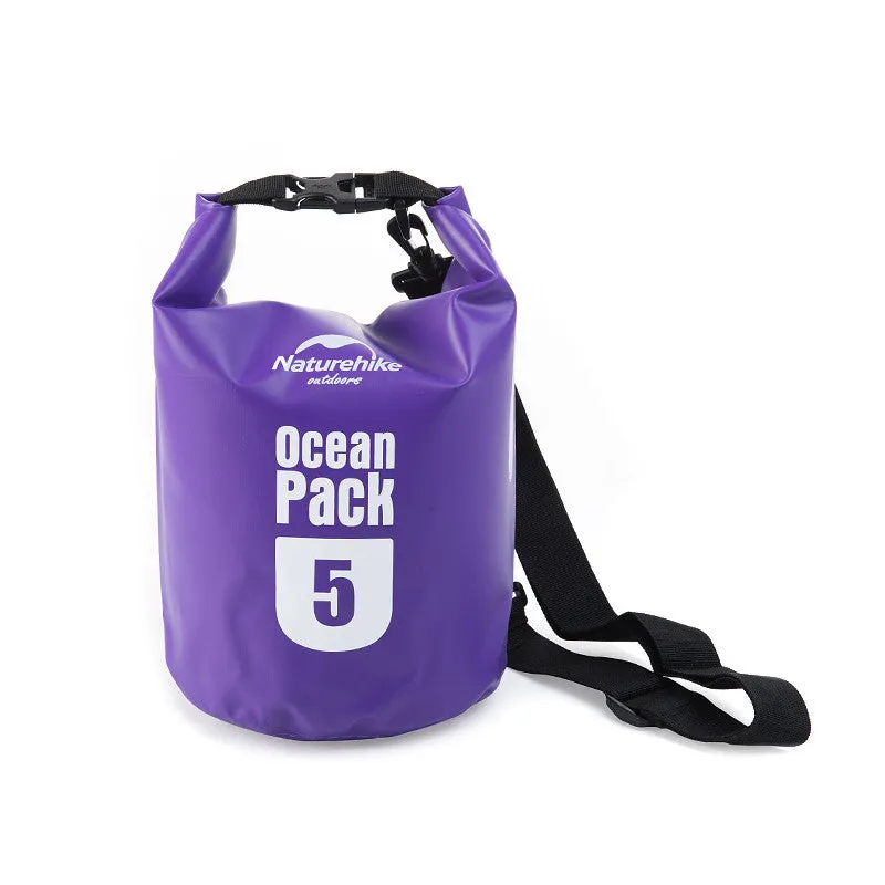 26cm 5L 500D Ocean Pack Wading  Waterproof Beach Swimming Dry bag - Free Shipping to N.A.