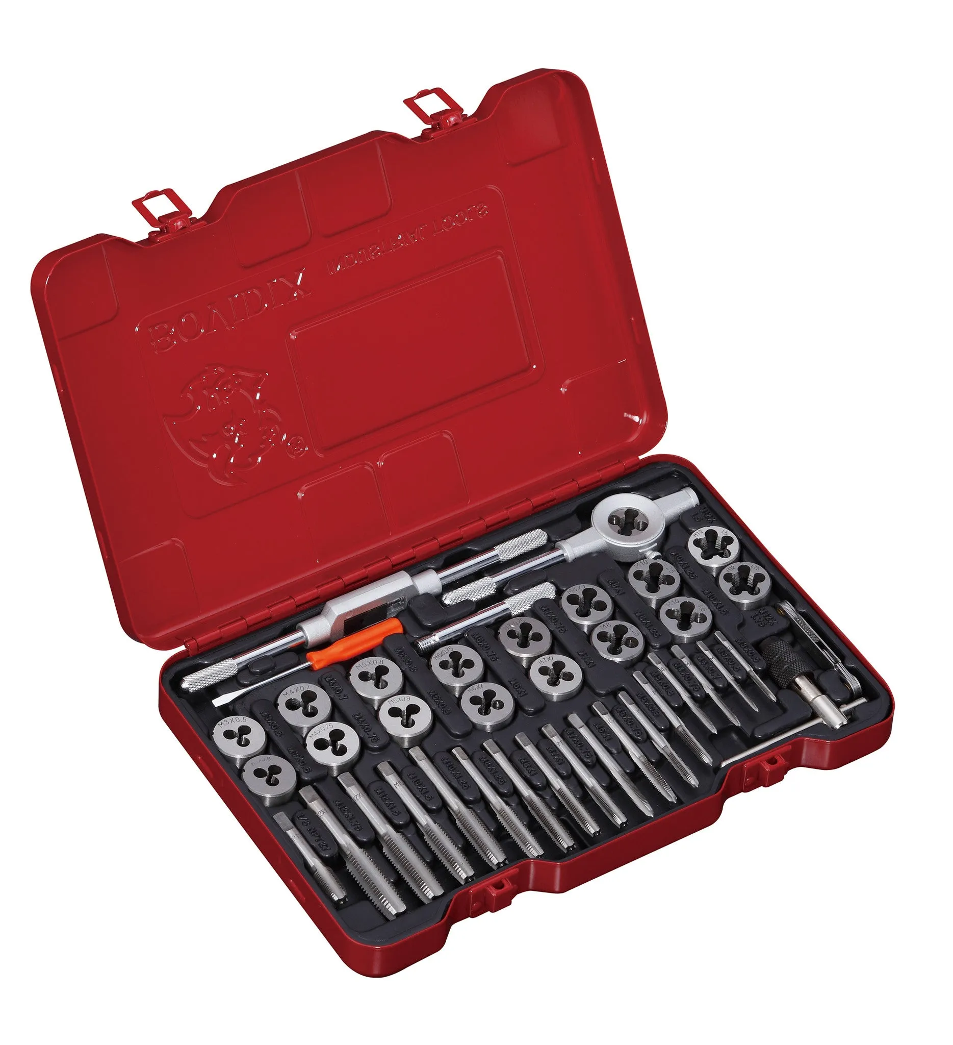 39 PC Tap & Die Set, Metric