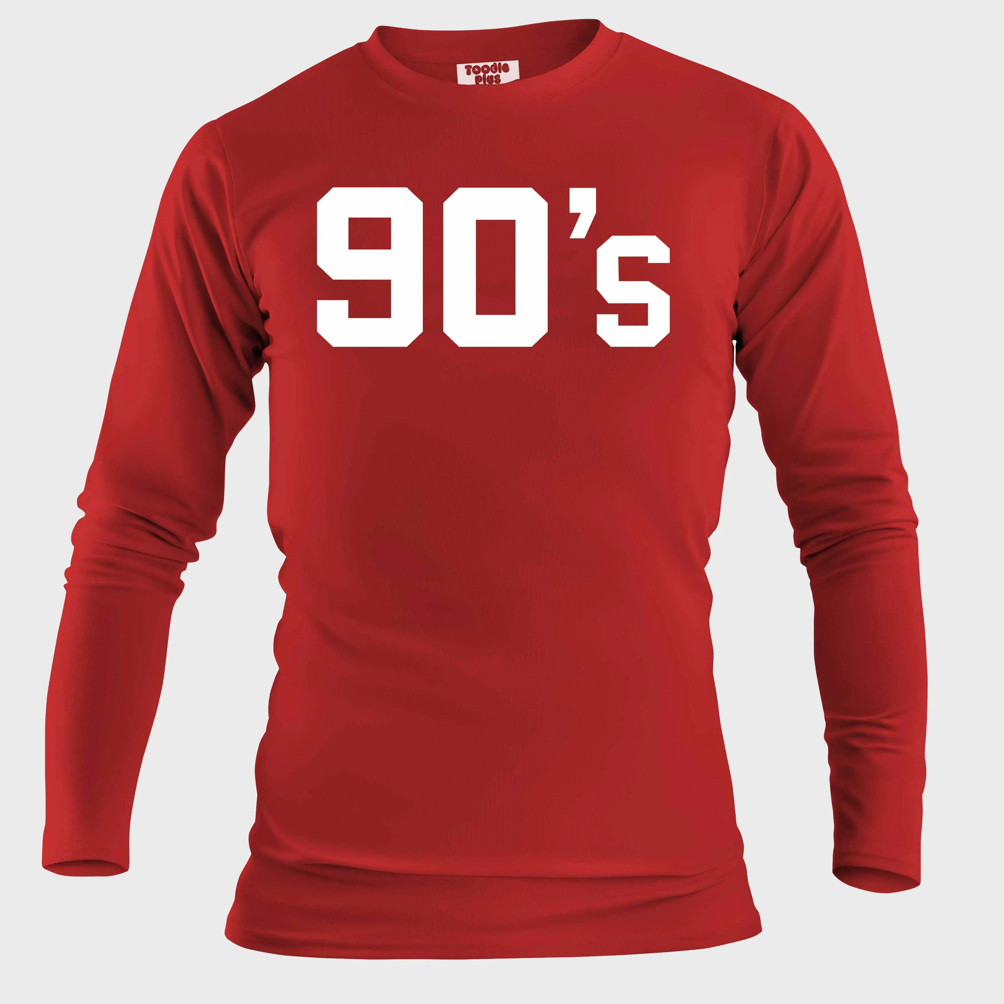 90's Plus Size Full Sleeve T-shirt