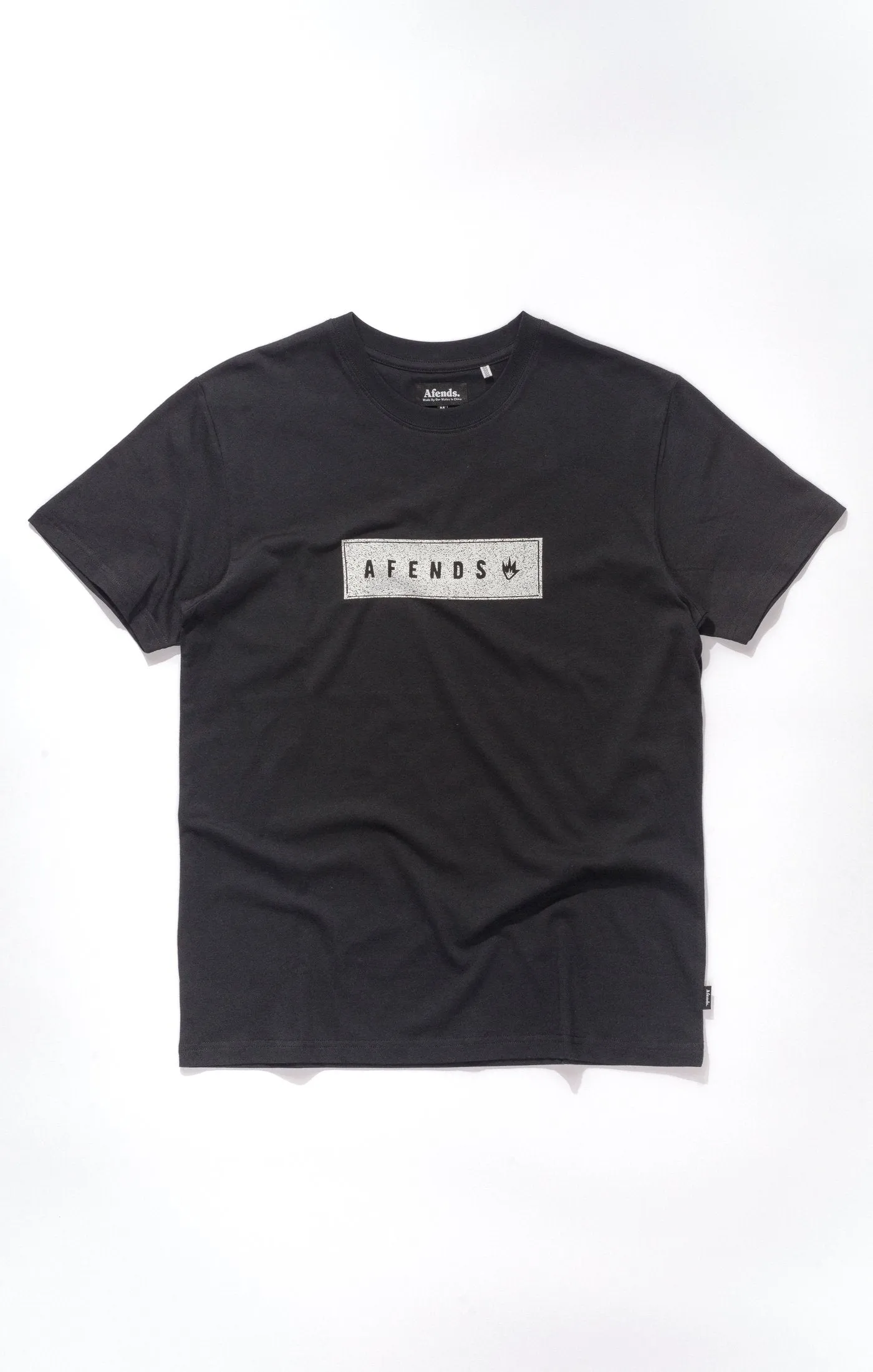 Afends Mens Distorted - Standard Fit Tee