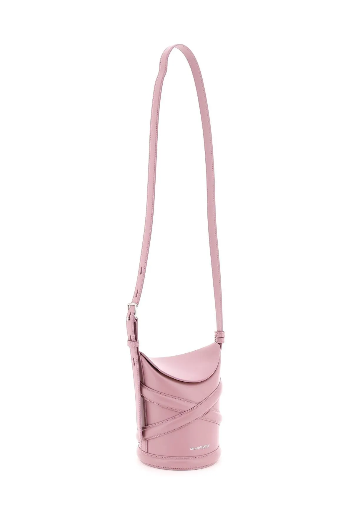 Alexander mcqueen the curve small bucket bag