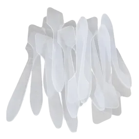 Angled Disposable Spatula- 25 Pack