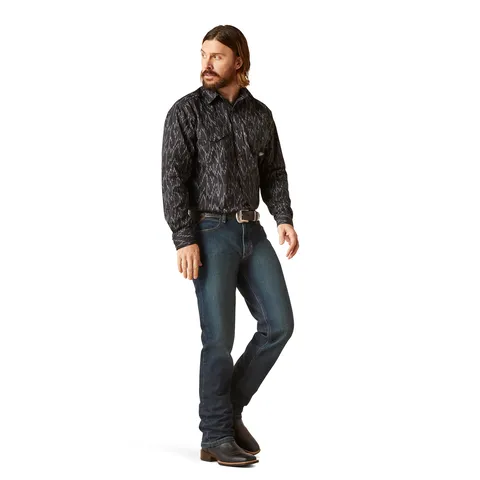 Ariat Men's Black Shea Snap Down Shirt