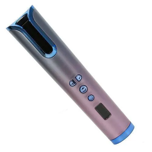 Automatic Hair Curler Wireless Rotating Curling Iron Portable LED