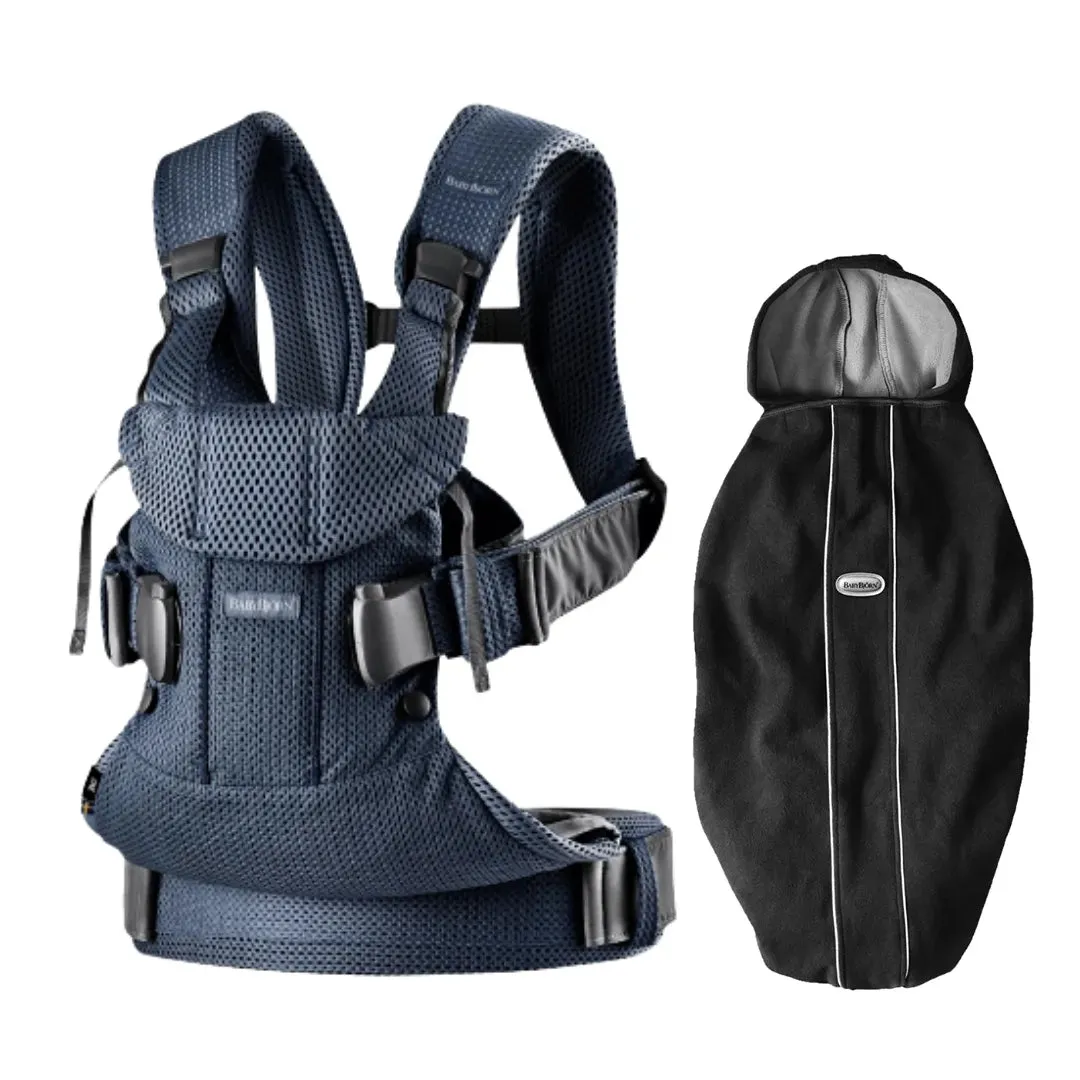 Baby Carrier One Air, 3D mesh, Navy blue   Cover