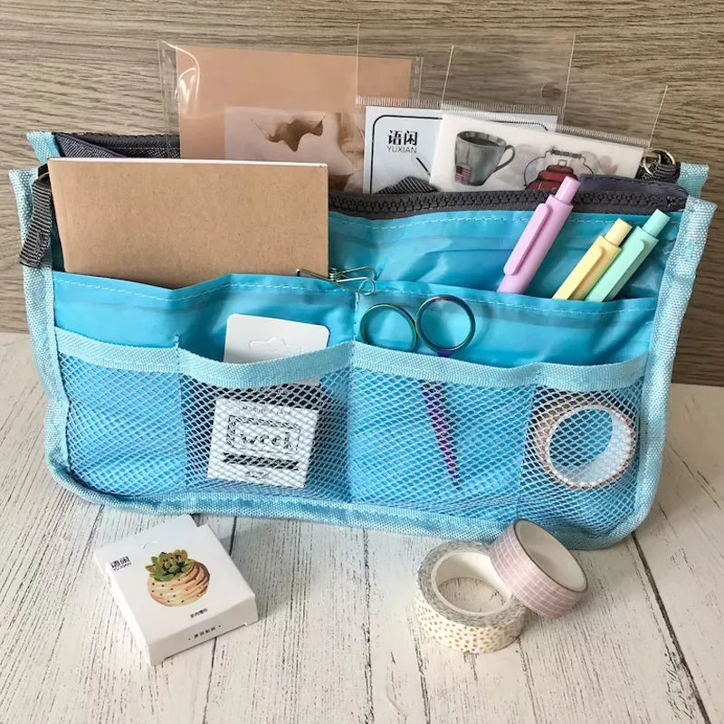 Bag zip organizer for easy everyday organisation