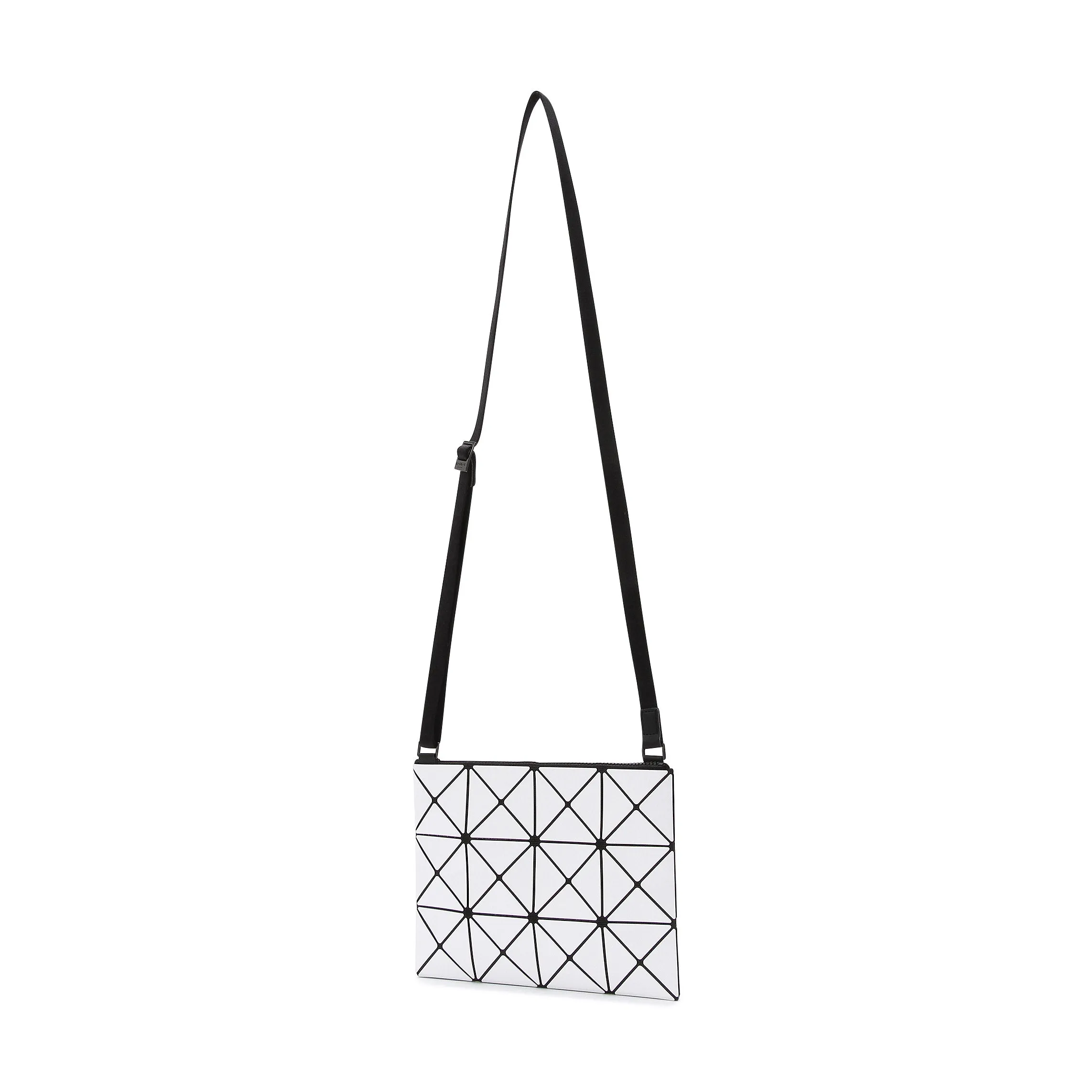 BAO BAO ISSEY MIYAKE Lucent Basic Crossbody Bag - White