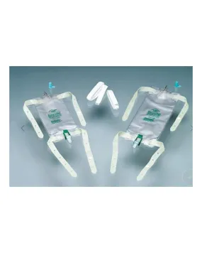 Bard Dispoz-a-bag Leg Bag with Flip Flo Valve and Straps 19oz/570ml - 1 each