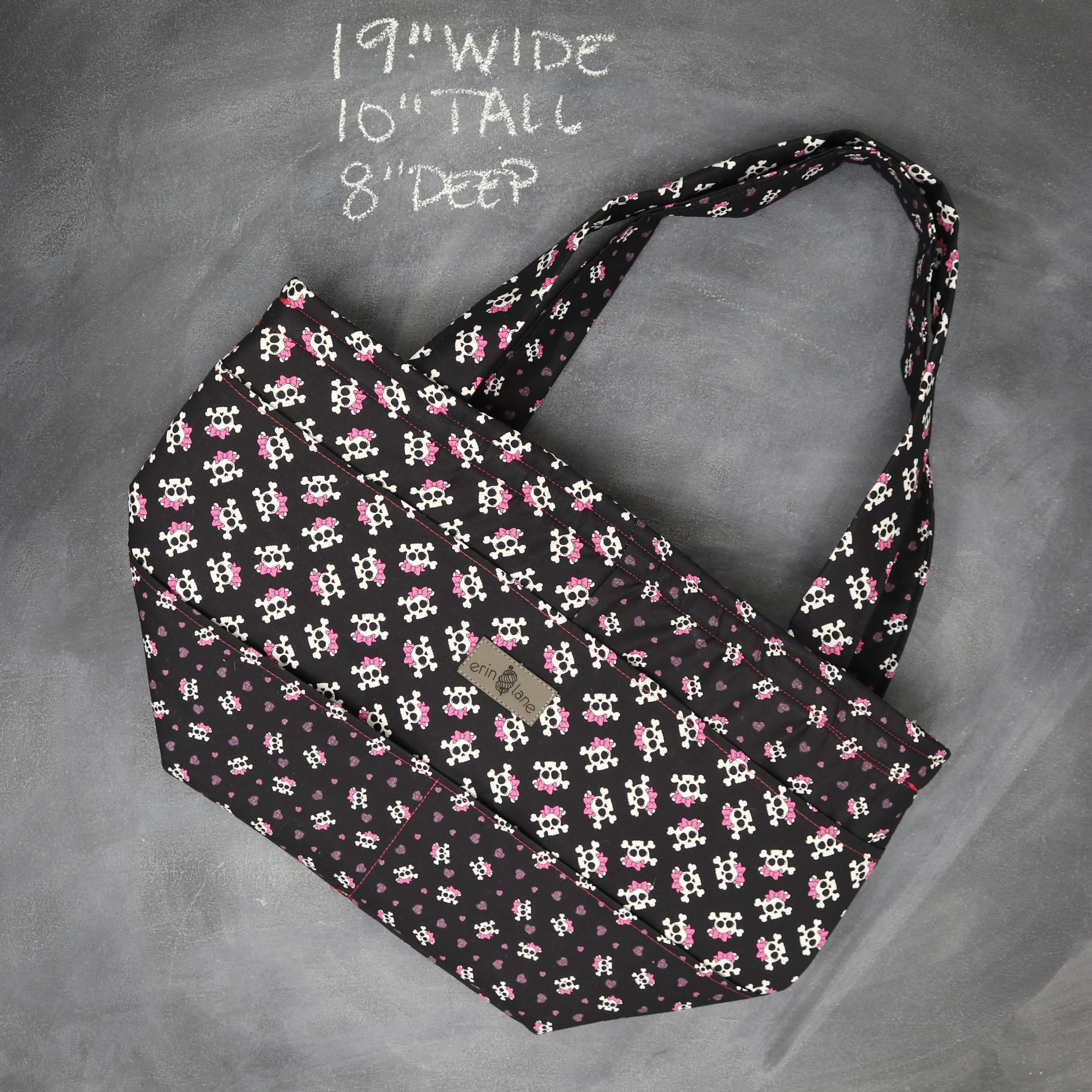 Barrel Tote Bag in Bow to the Bone