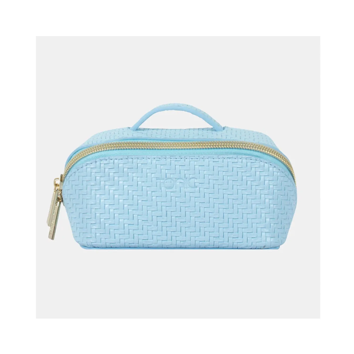 Beauty Bag Herringbone Small - Bluebell