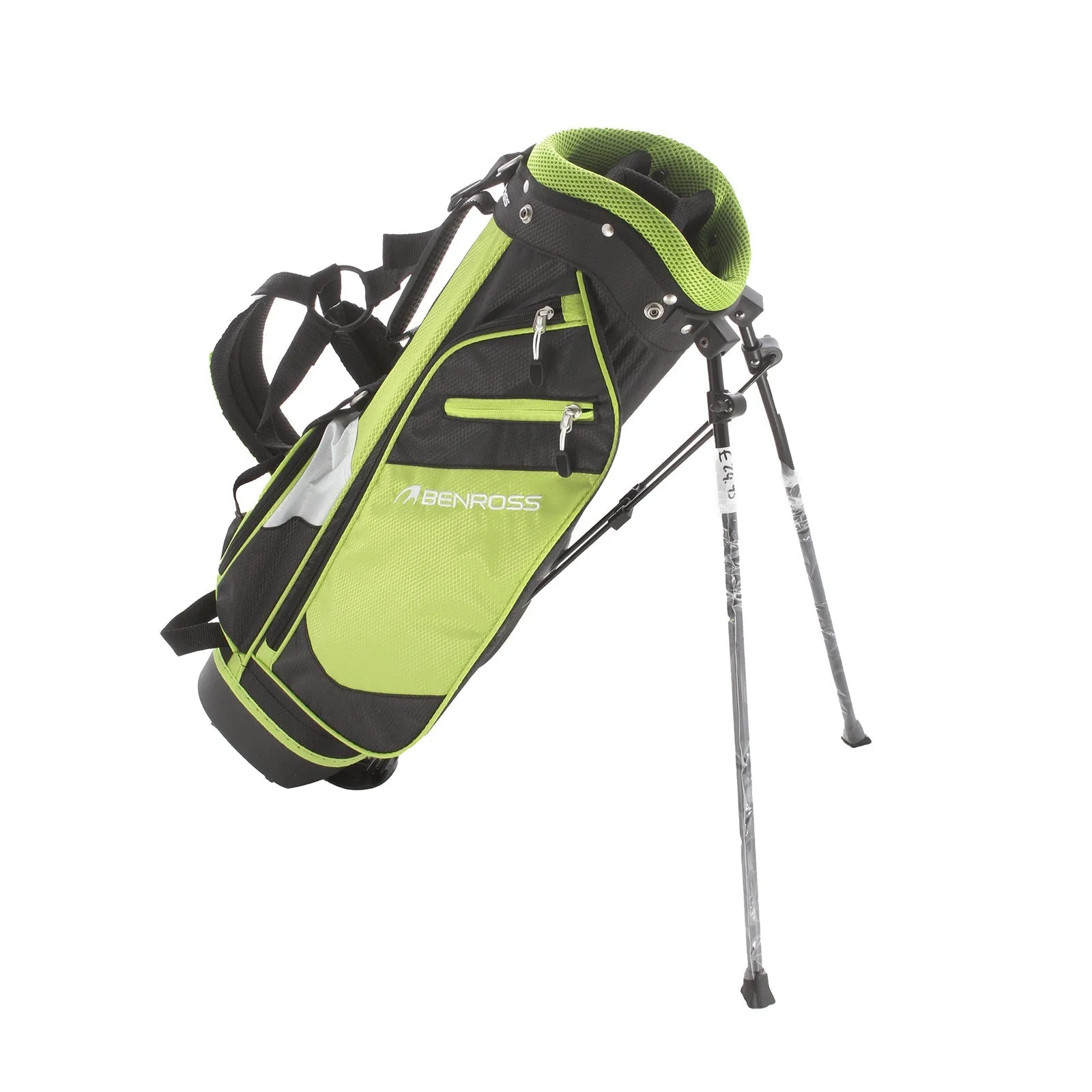 Benross Stand Bag - Green/Black/White