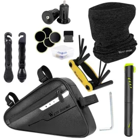 Bicycle Tools Kit Include Bike Pump Bag Tools Outdoor Cycling Equipment