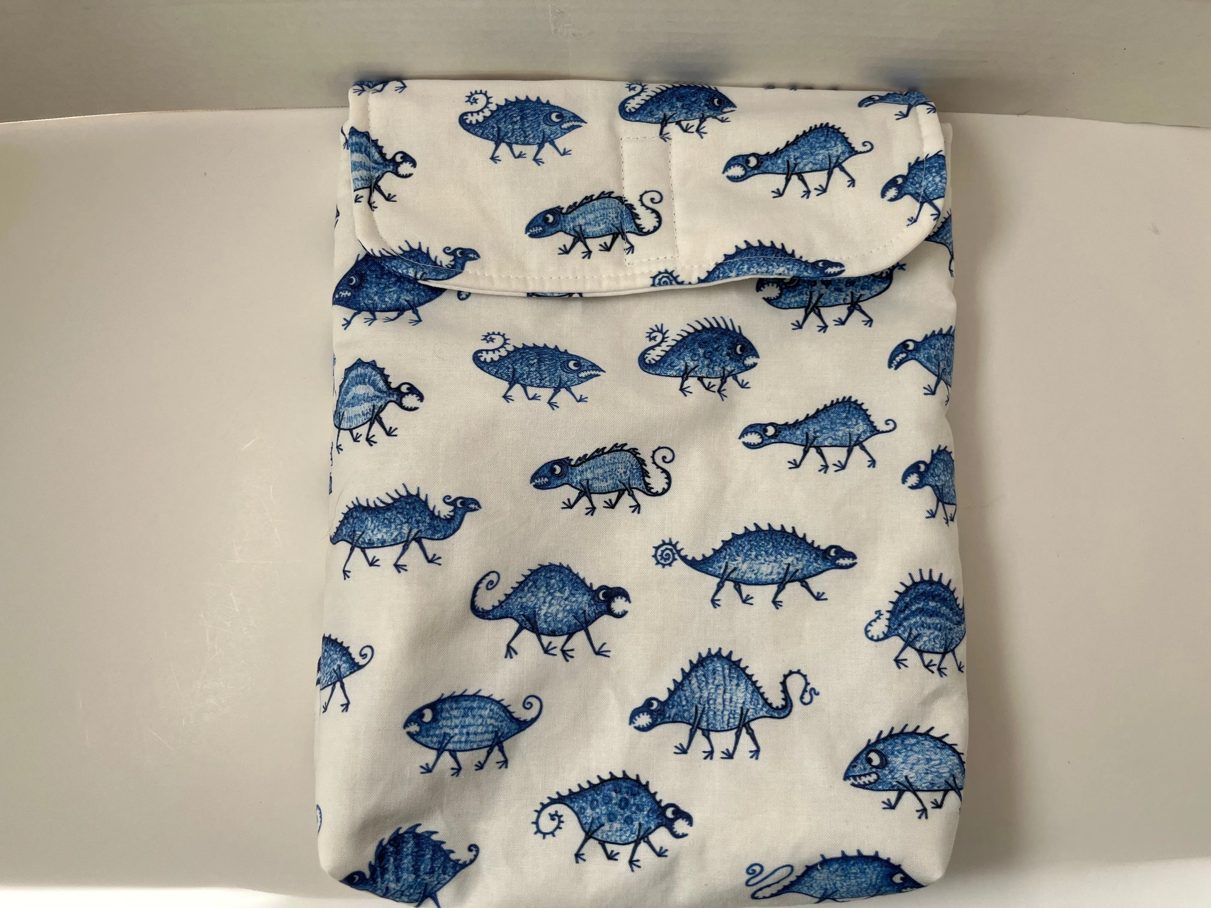 Blue Monsters Padded Book Sleeves