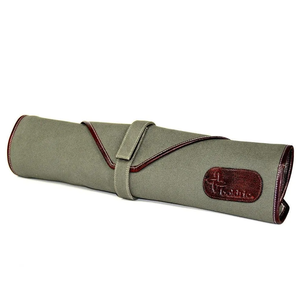 Boldric BOCW136 6-Pocket Green Canvas Knife Bag