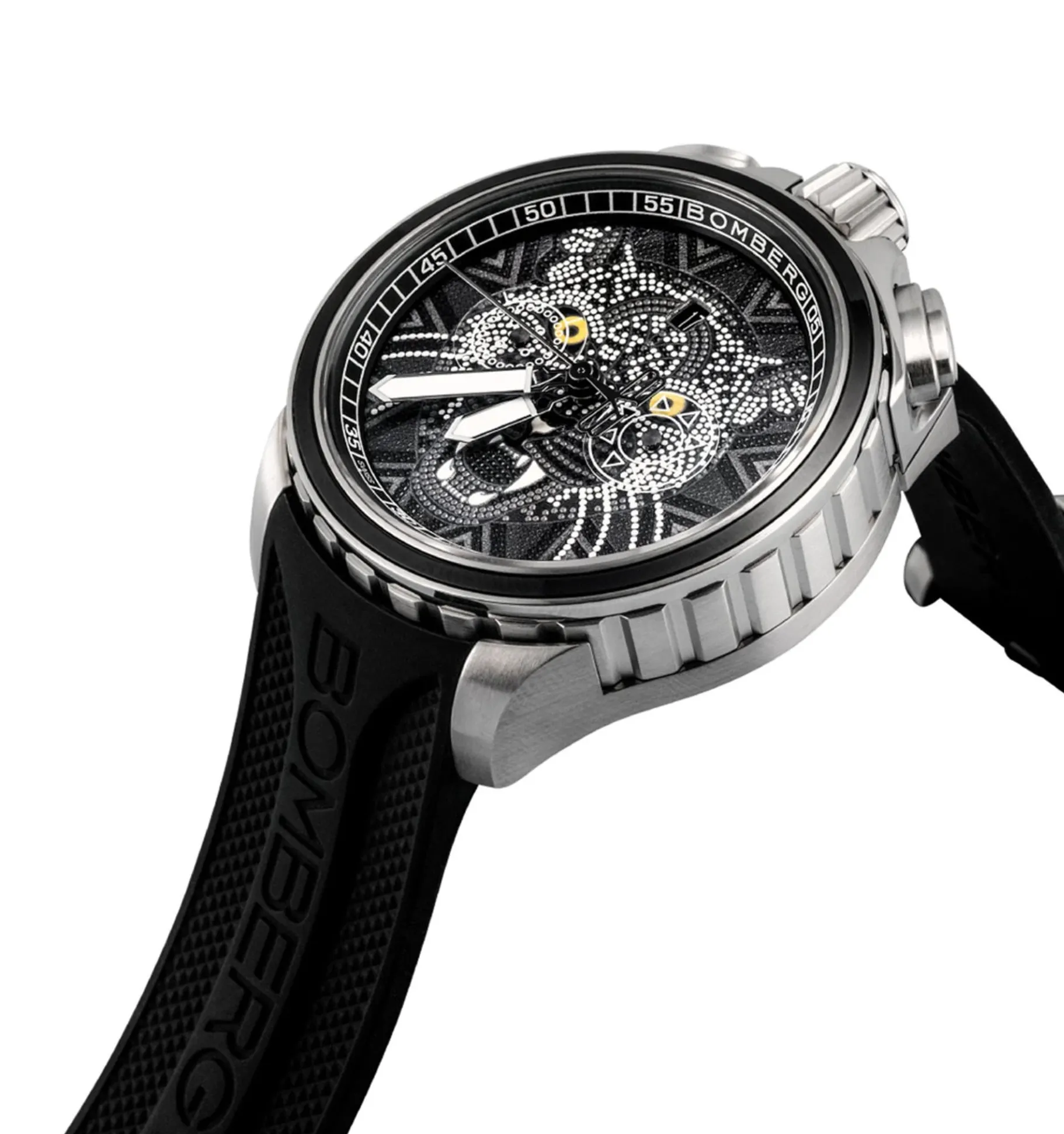 Bomberg Watch BOLT-68 Heritage Huichol Jaguar BS45CHSS.065-2.12