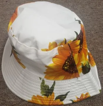 Brayden XV -- Cotton Bucket Hat -- Multi Sunflower