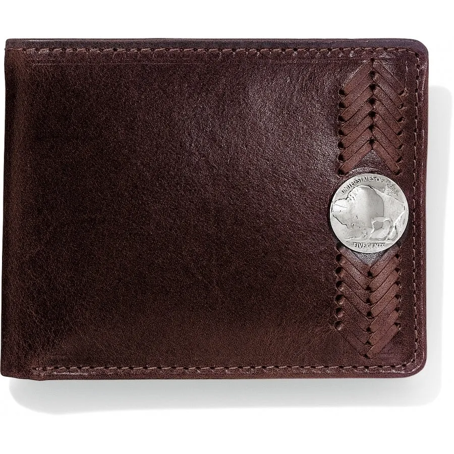 Brighton Cody Mens Buffalo Passcase Wallet brown E70025 SS20