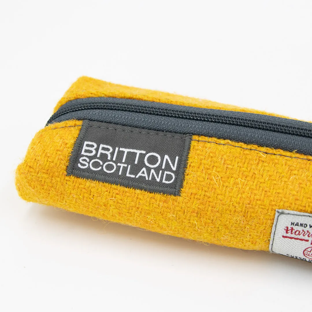 Britton Scotland Handmade Harris Tweed Slim Pencil Case