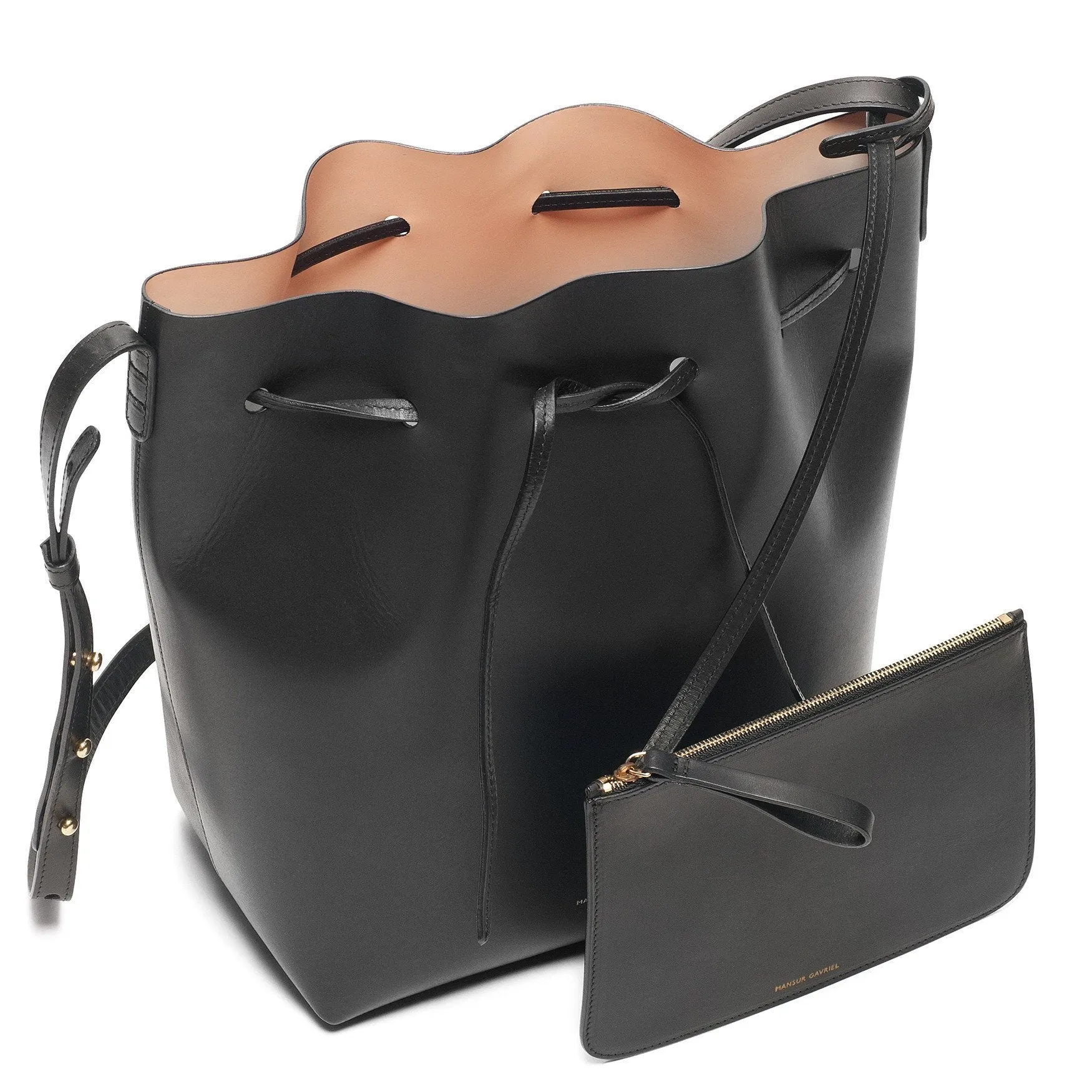 Bucket Bag - Black/Ballerina