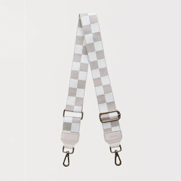 Bucket Bag - Bone   Creme Check Strap