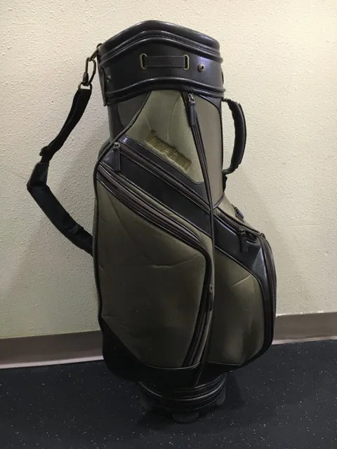 Burton Green Used Golf Cart Bag