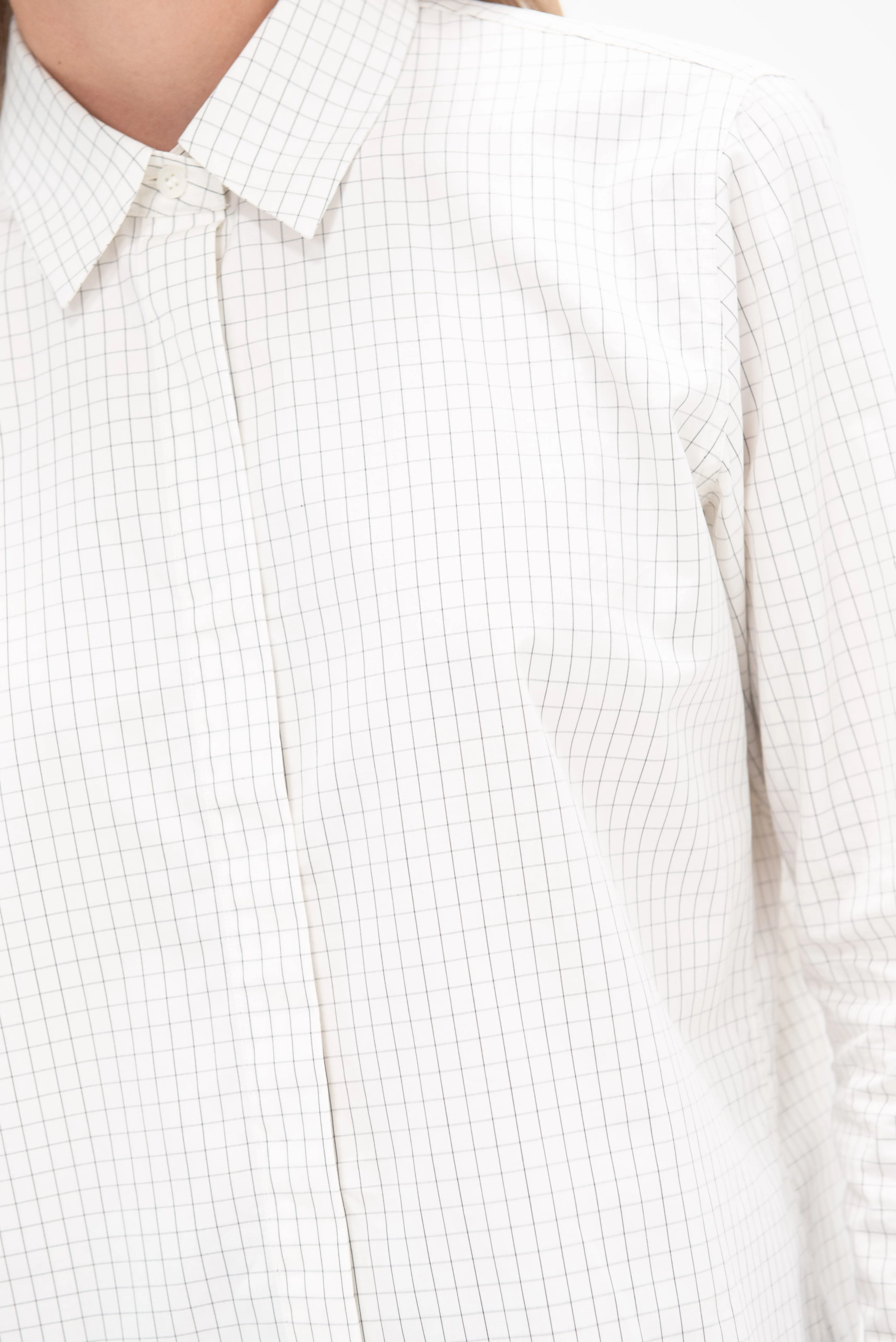 Button-Down Top, Off-White