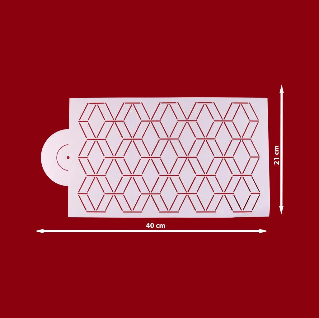 Cake Stencil Design #09