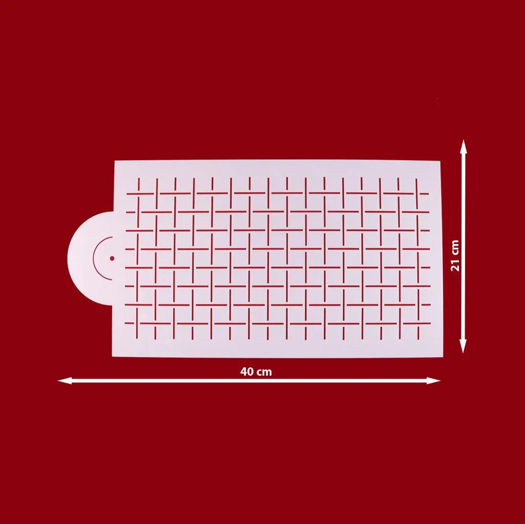 Cake Stencil Design #28