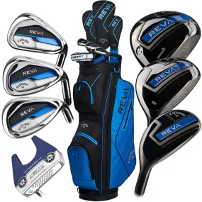 Callaway REVA 8-Piece Package Set - Blue - Ladies/Youth