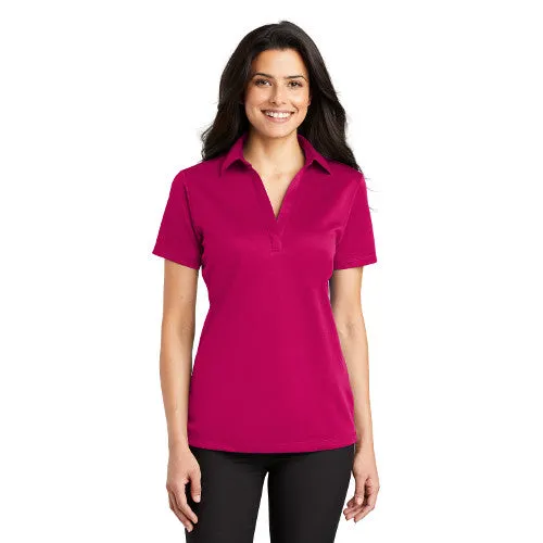 Cathy's Cutoff - Port Authority® Ladies Silk Touch™ Performance Custom Polo Shirts (L540)