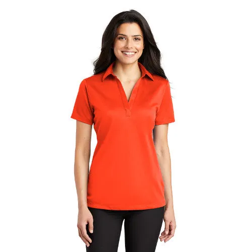 Cathy's Cutoff - Port Authority® Ladies Silk Touch™ Performance Custom Polo Shirts (L540)