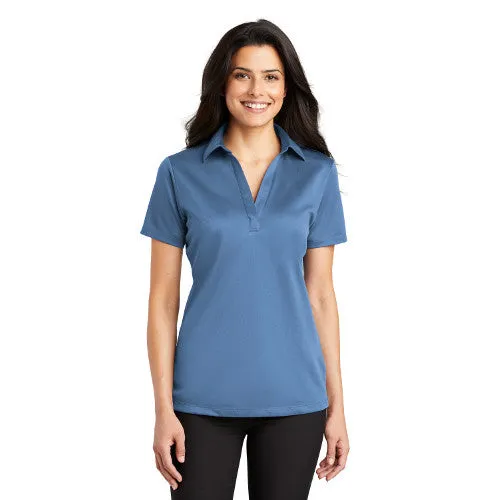 Cathy's Cutoff - Port Authority® Ladies Silk Touch™ Performance Custom Polo Shirts (L540)