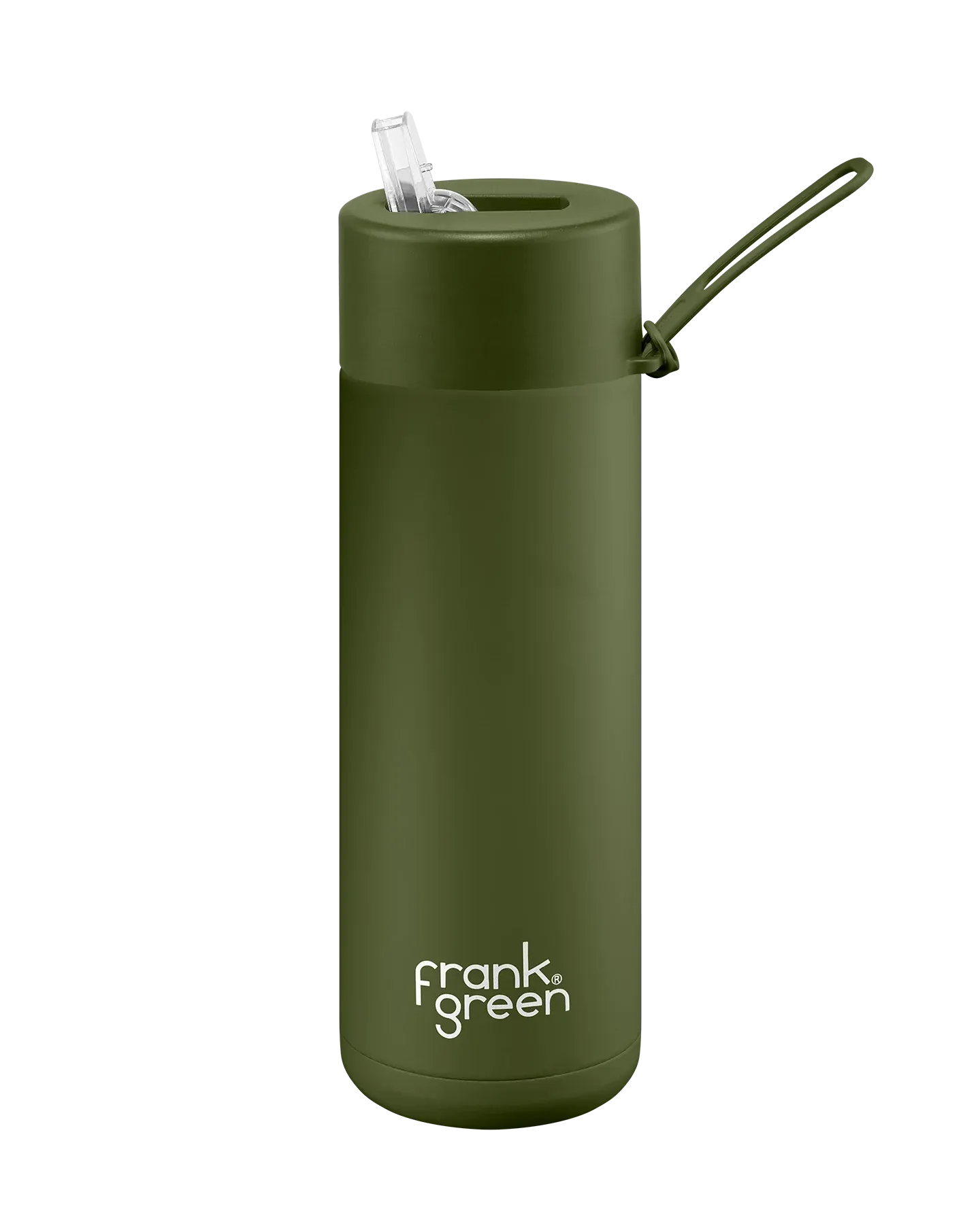 Ceramic Reusable Bottle 20oz 595ml - Khaki