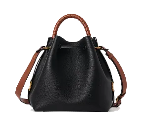 CHLOE MARCIE BUCKET BAG BLACK