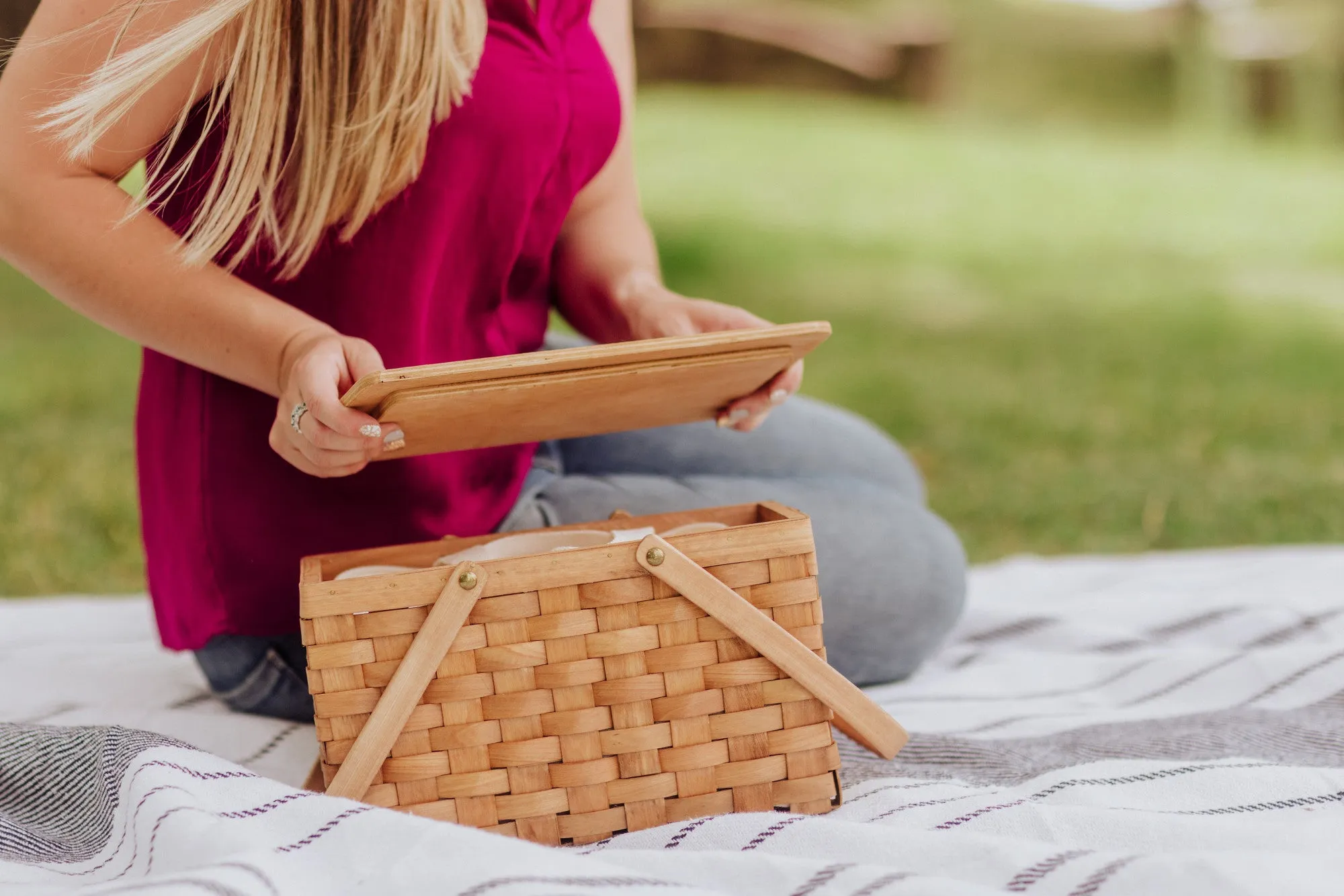 Cincinnati Reds - Poppy Personal Picnic Basket