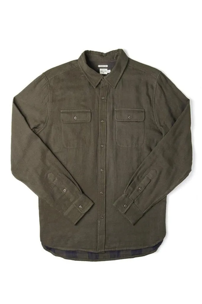 Cole Olive Double Cloth