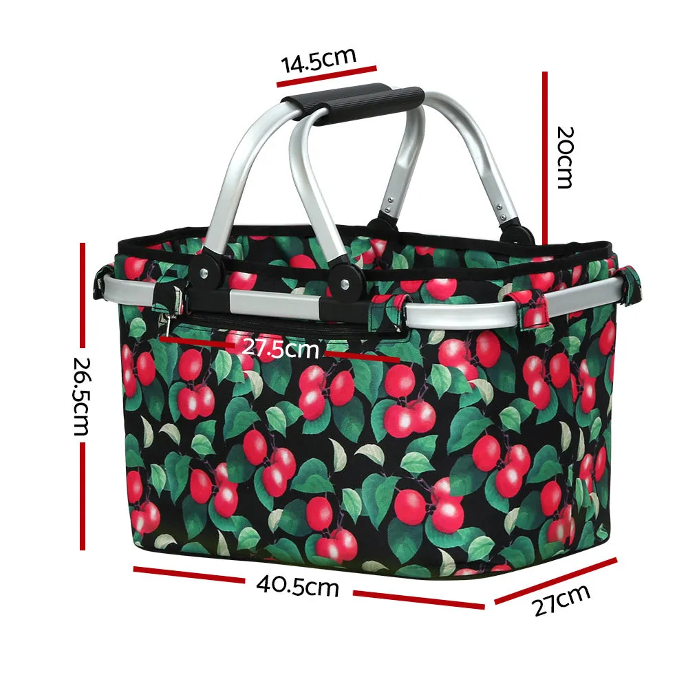 Collapsible Insulated Picnic Basket, 30kg Load - Alfresco