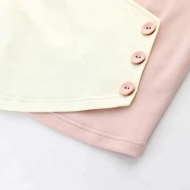 Colorblock Love Heart Hollow Out Collar T-Shirt