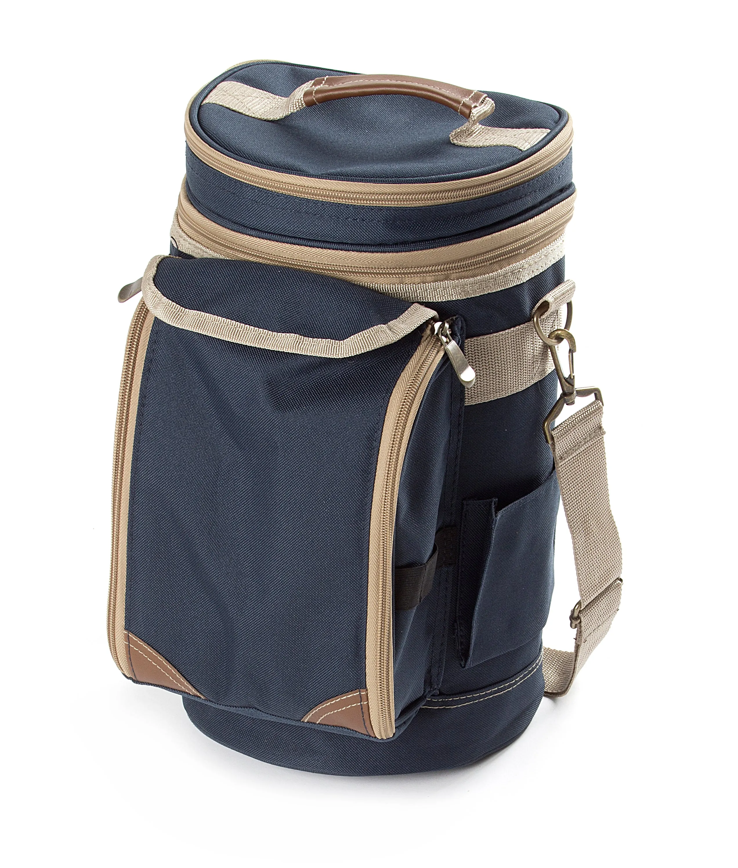 Contour Admiral Blue Wine Cooler Bag for Two People