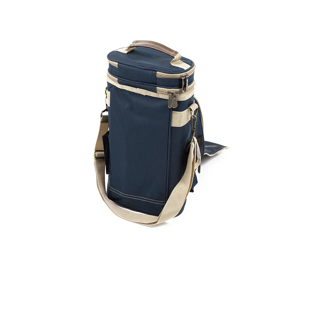 Contour Admiral Blue Wine Cooler Bag for Two People