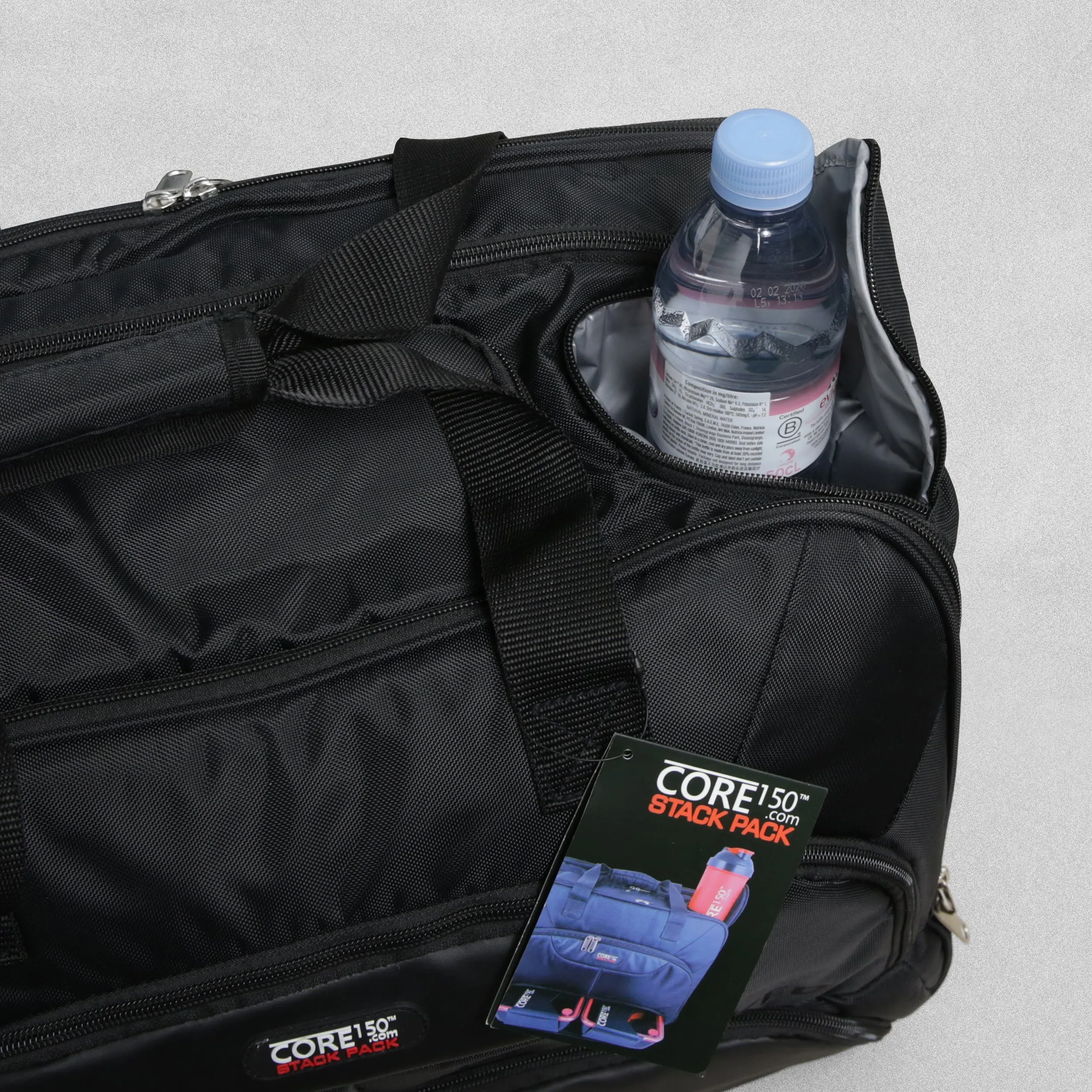 Core 150™ Stack Pack™ Gym Bag with Meal Prep Containers