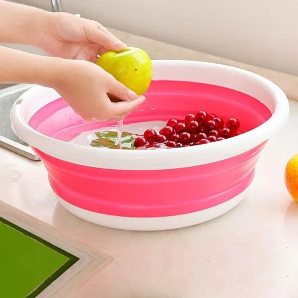 Creative Collapsible Water Basin Portable Travel Basin Washing Tool Fashion Hobbies