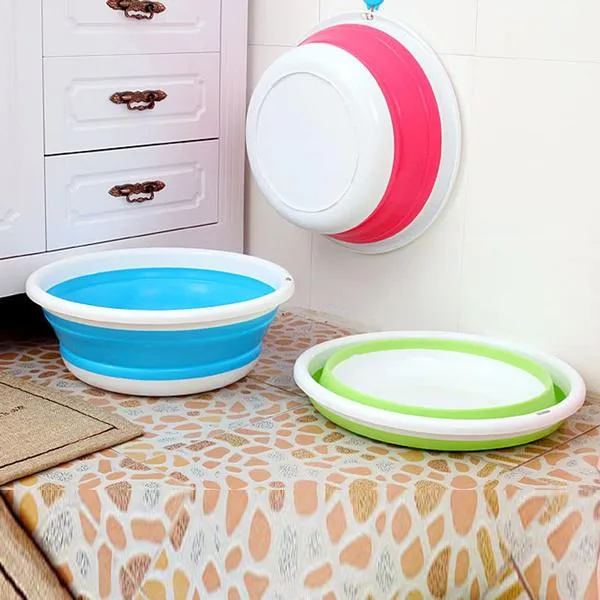 Creative Collapsible Water Basin Portable Travel Basin Washing Tool Fashion Hobbies